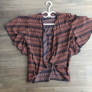 Everly Silky cardigan/blouse